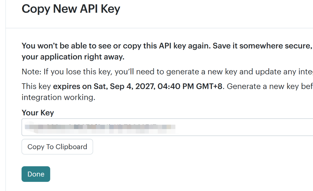 API Keys